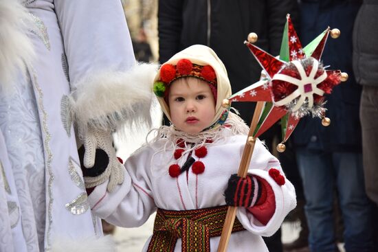 Православное Рождество на Украине