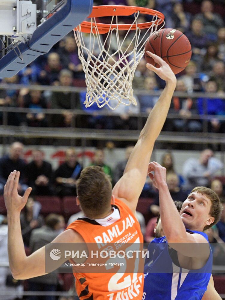 Баскетбол. Кубок Европы. Матч "Зенит" - "Цедевита"