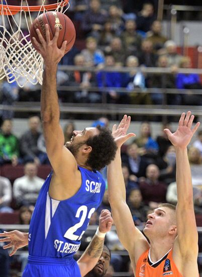 Баскетбол. Кубок Европы. Матч "Зенит" - "Цедевита"