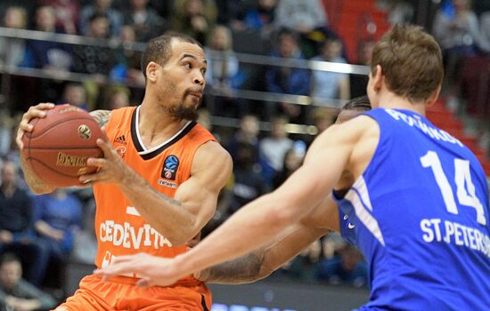 Баскетбол. Кубок Европы. Матч "Зенит" - "Цедевита"