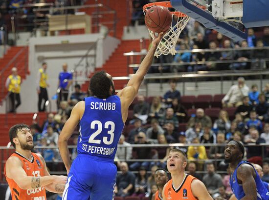 Баскетбол. Кубок Европы. Матч "Зенит" - "Цедевита"