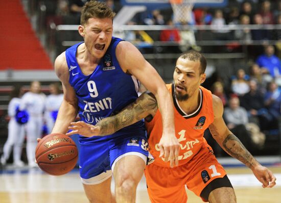 Баскетбол. Кубок Европы. Матч "Зенит" - "Цедевита"
