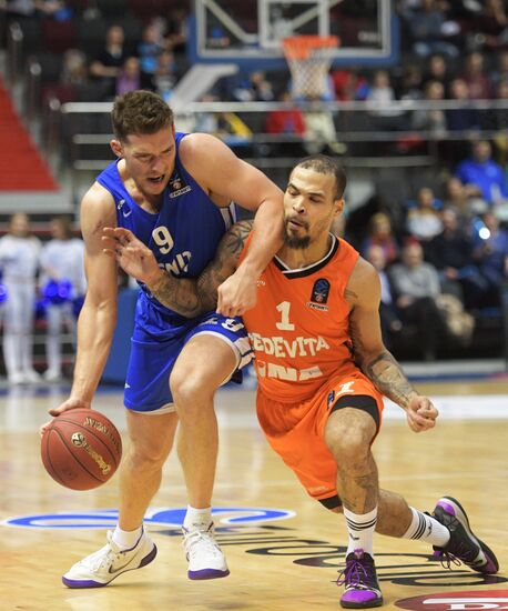 Баскетбол. Кубок Европы. Матч "Зенит" - "Цедевита"