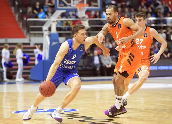 Баскетбол. Кубок Европы. Матч "Зенит" - "Цедевита"