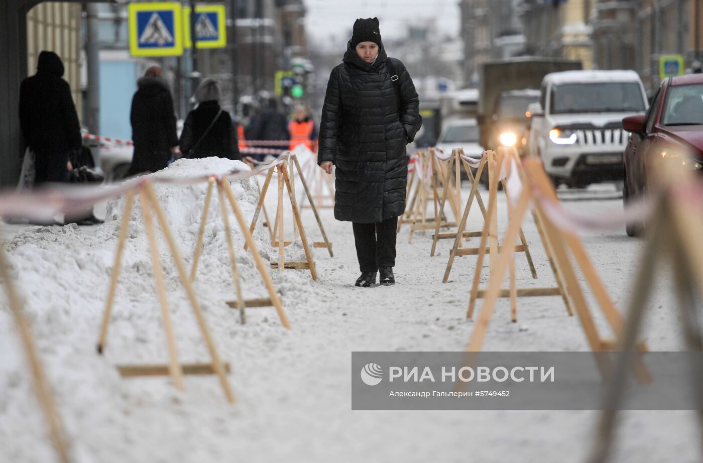 Уборка снега в Санкт-Петербурге