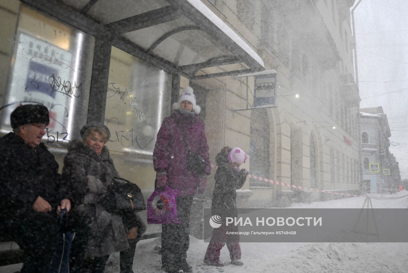 Уборка снега в Санкт-Петербурге