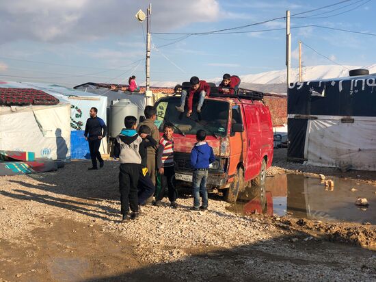 Лагерь беженцев "Абу-Мазен" в Ливане