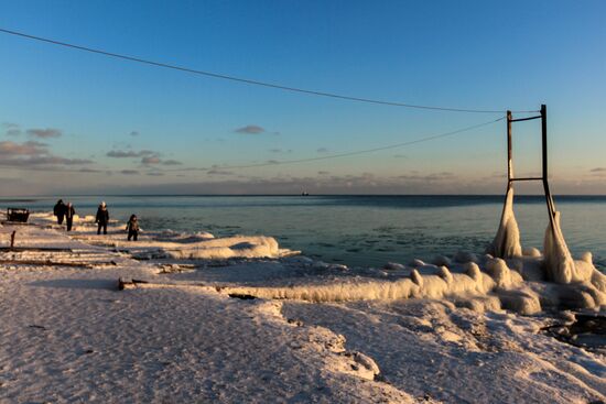 Зима на Байкале