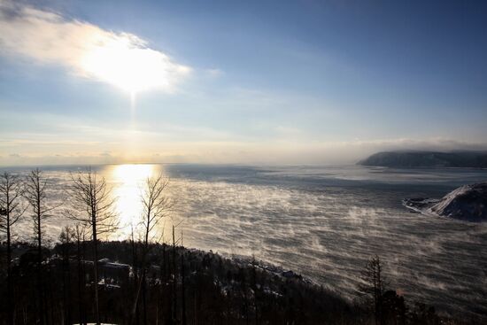 Зима на Байкале