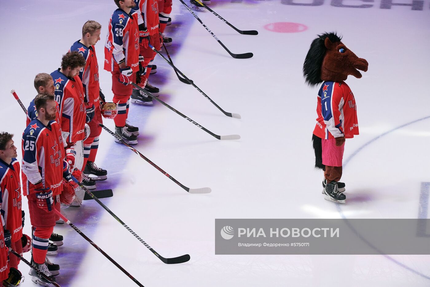 Хоккей. КХЛ. Матч ЦСКА - "Трактор"