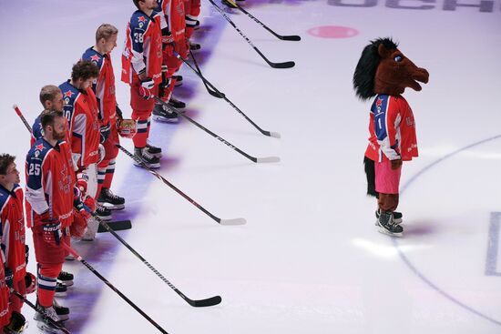 Хоккей. КХЛ. Матч ЦСКА - "Трактор"