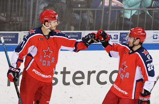 Хоккей. КХЛ. Матч ЦСКА - "Трактор"