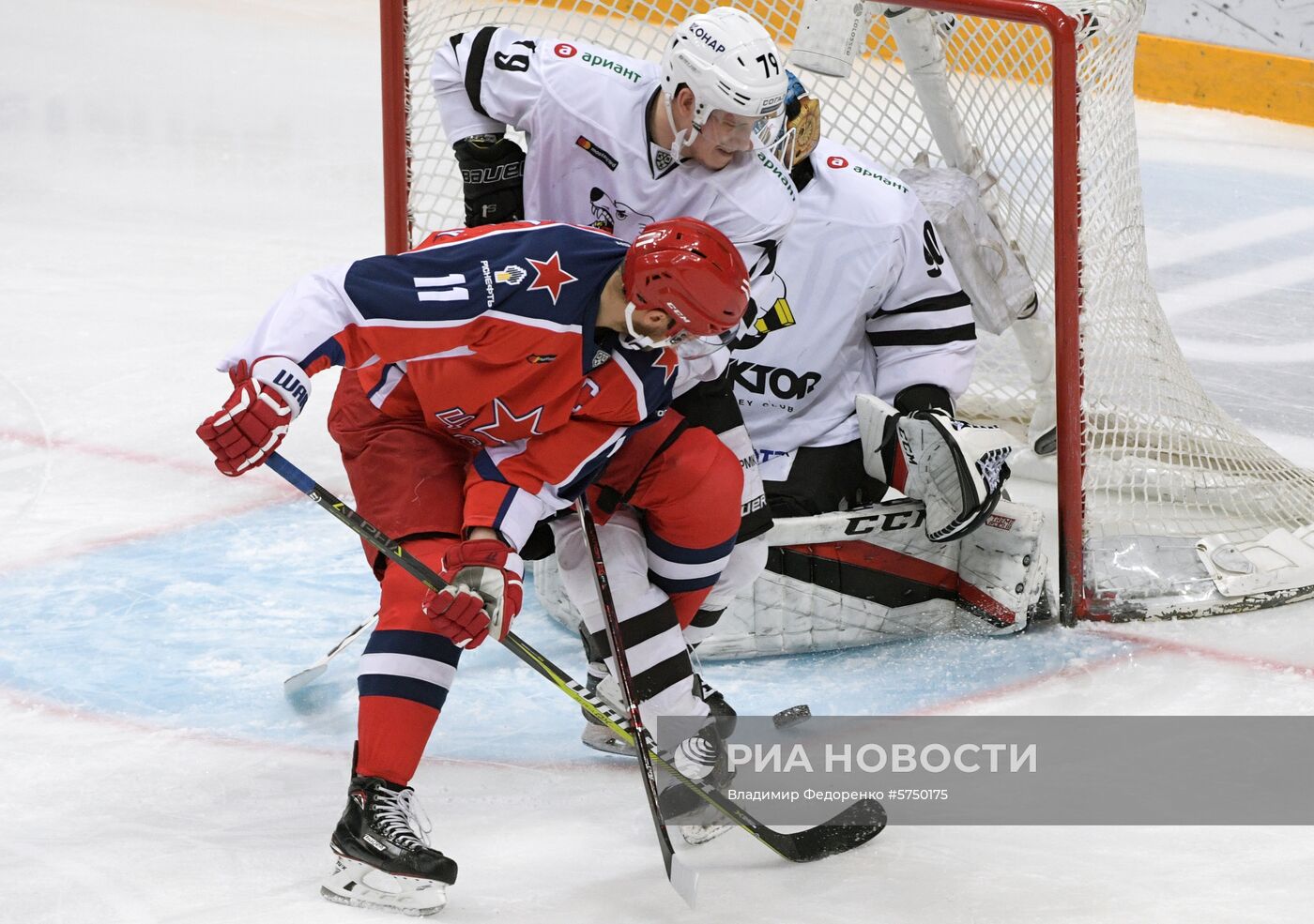 Хоккей. КХЛ. Матч ЦСКА - "Трактор"