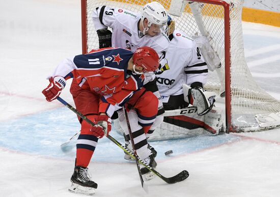 Хоккей. КХЛ. Матч ЦСКА - "Трактор"