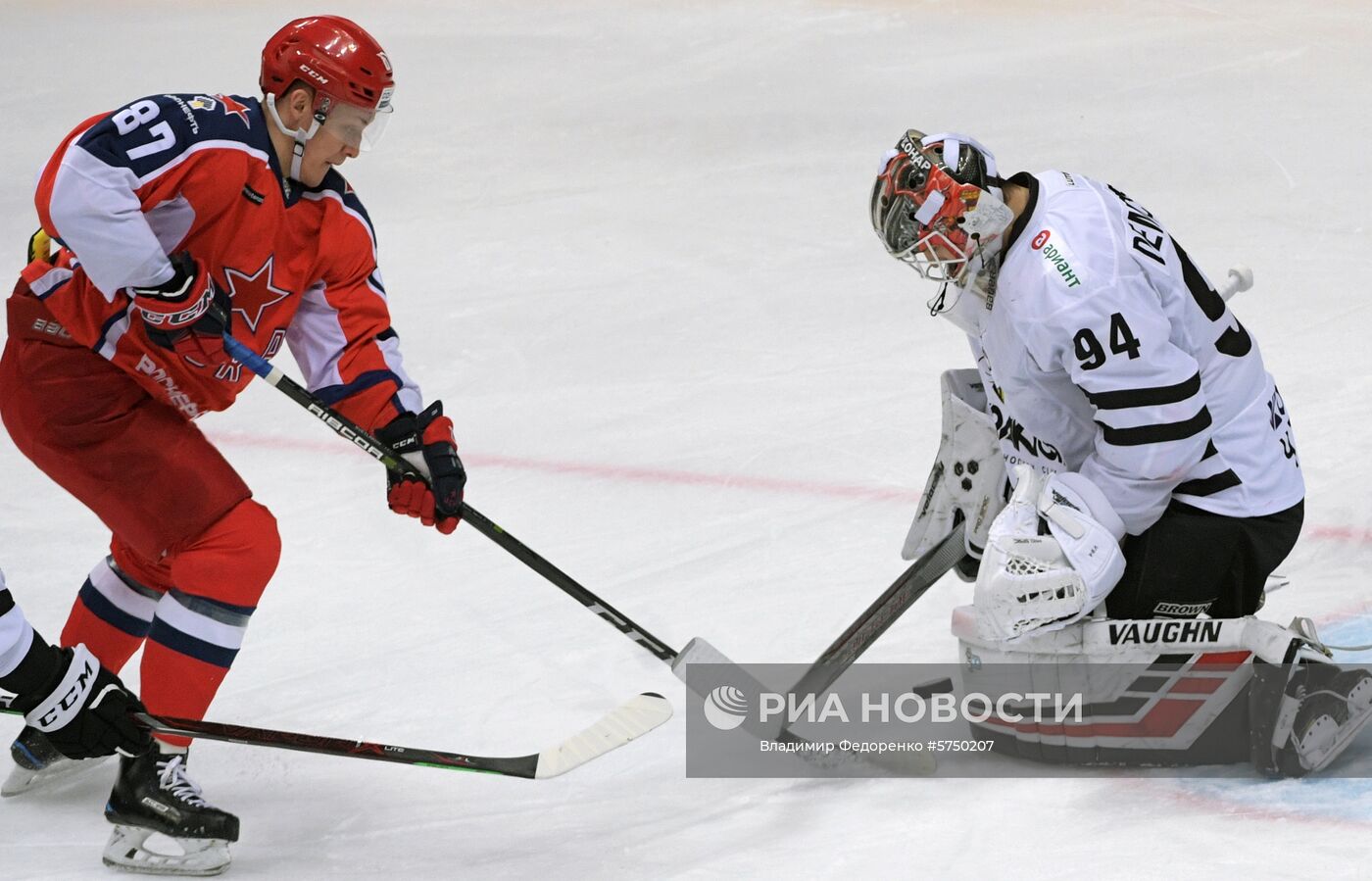 Хоккей. КХЛ. Матч ЦСКА - "Трактор"