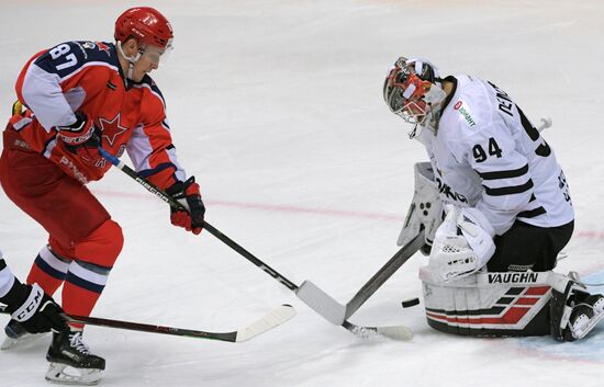 Хоккей. КХЛ. Матч ЦСКА - "Трактор"