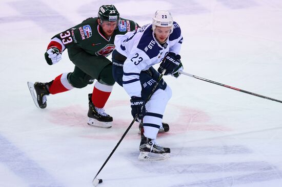 Хоккей. КХЛ. Матч "Ак Барс" - "Динамо" (Москва)