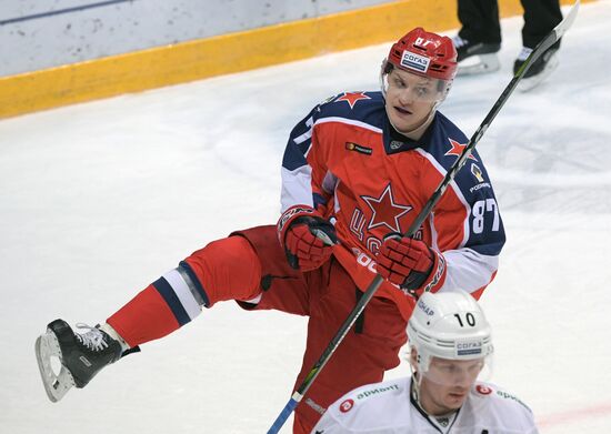 Хоккей. КХЛ. Матч ЦСКА - "Трактор"