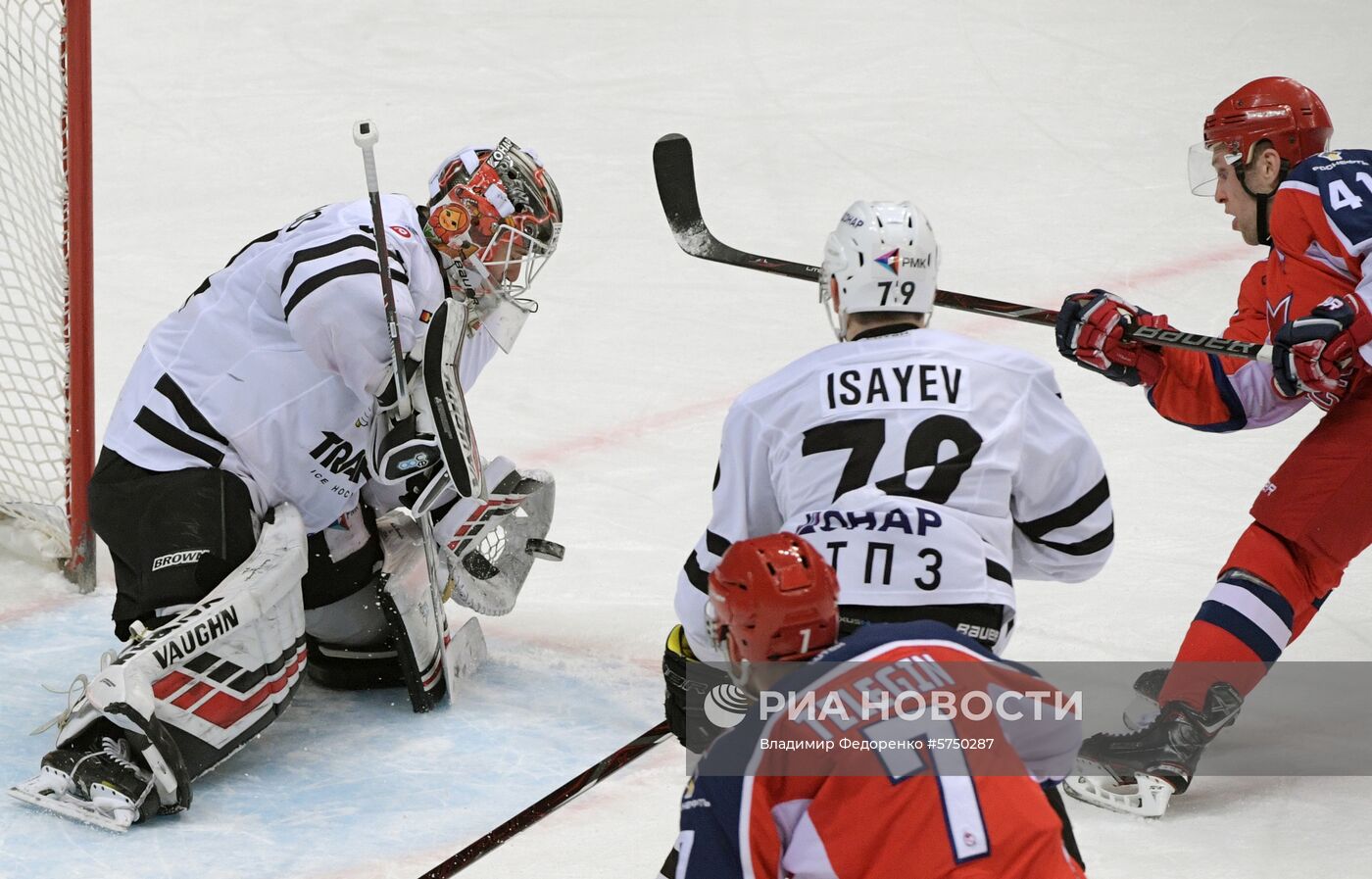 Хоккей. КХЛ. Матч ЦСКА - "Трактор"