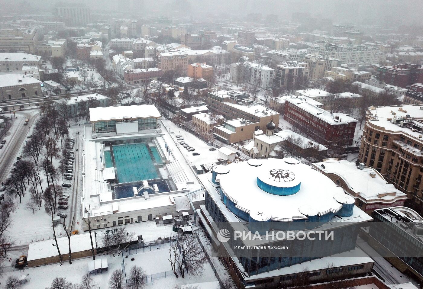 Бассейн "Чайка" в Москве 