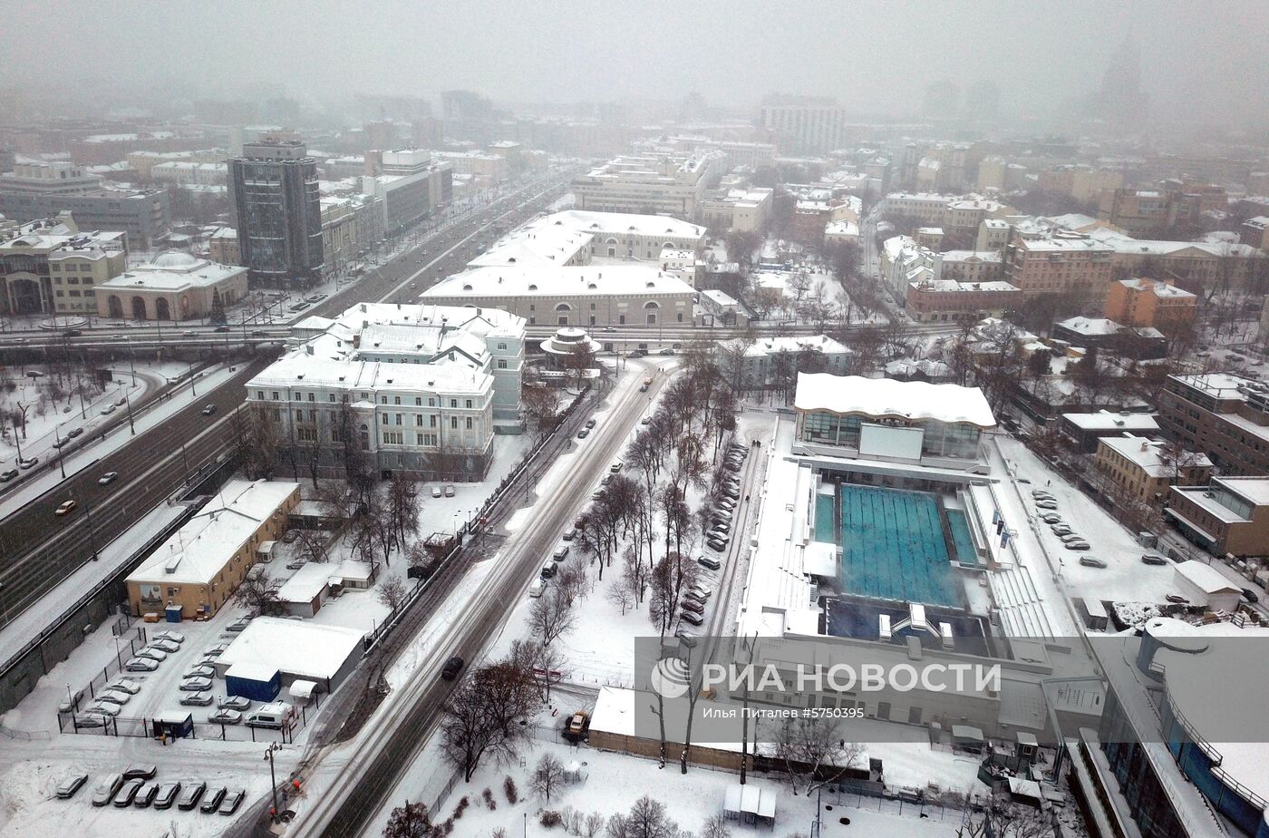 Бассейн "Чайка" в Москве 