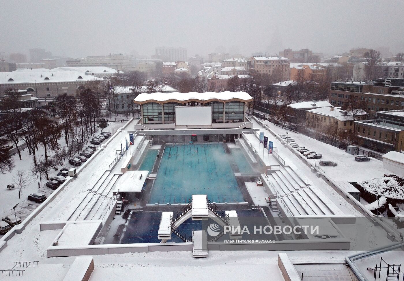 Бассейн "Чайка" в Москве 