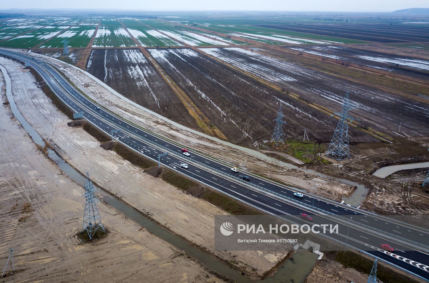 Транспортная развязка на трассе А-290 "Новороссийск - Керчь"