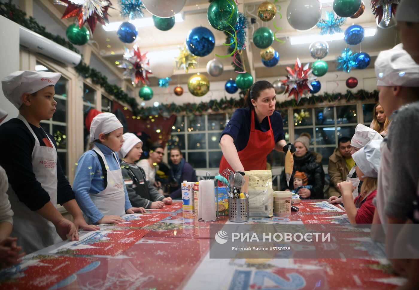 Кулинарные мастер-классы на фестивале "Путешествие в Рождество"