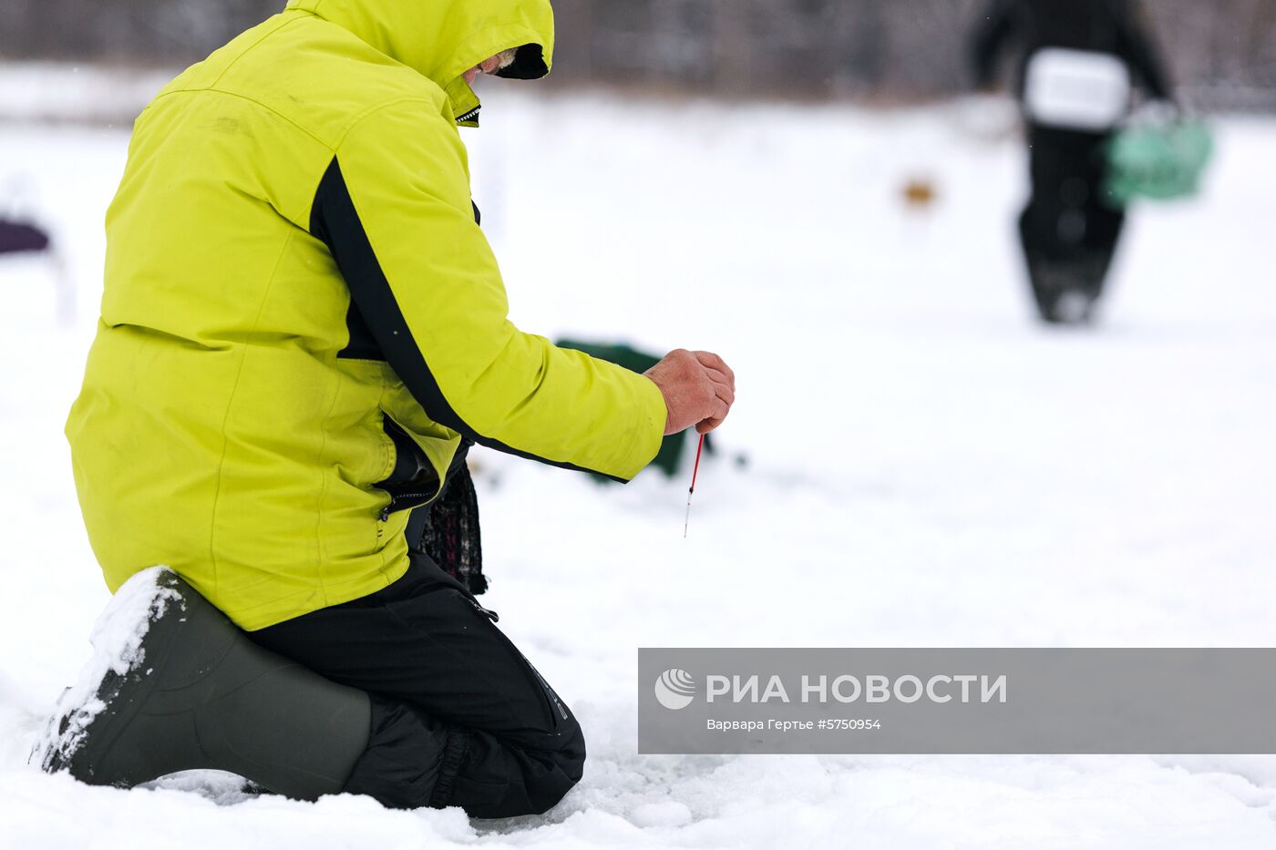 Зимняя рыбалка в Иванове