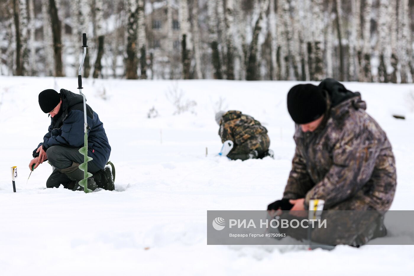 Зимняя рыбалка в Иванове