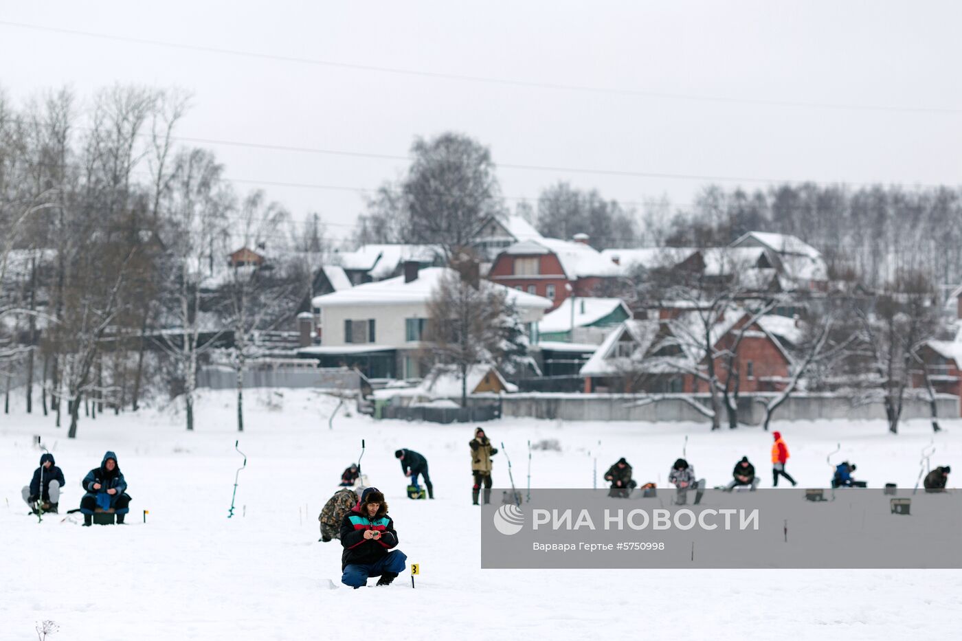 Зимняя рыбалка в Иванове