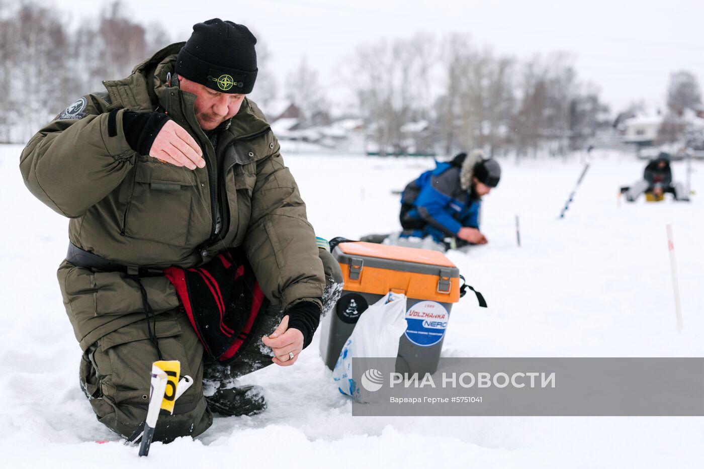 Зимняя рыбалка в Иванове