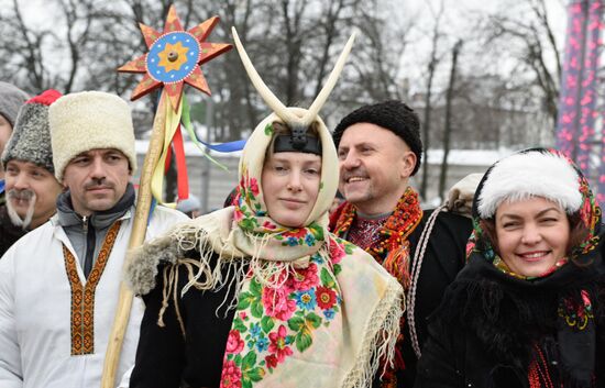 Празднование старого Нового года на Украине