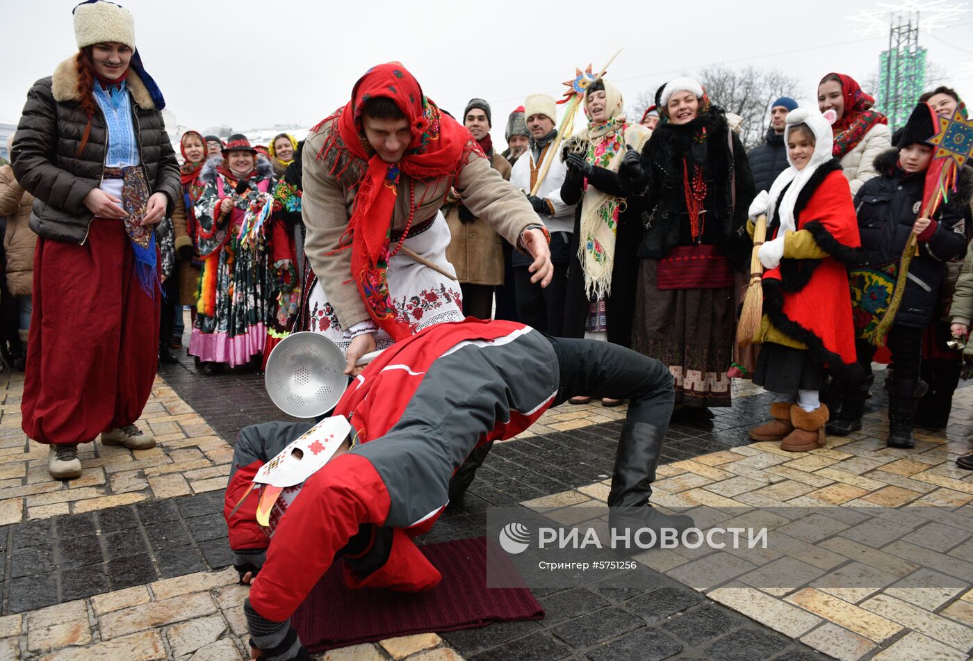 Празднование старого Нового года на Украине