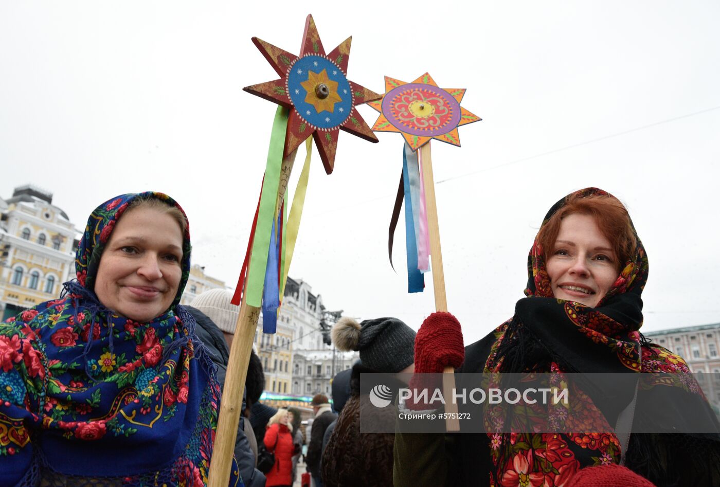 Празднование старого Нового года на Украине