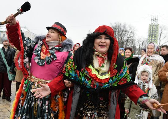 Празднование старого Нового года на Украине