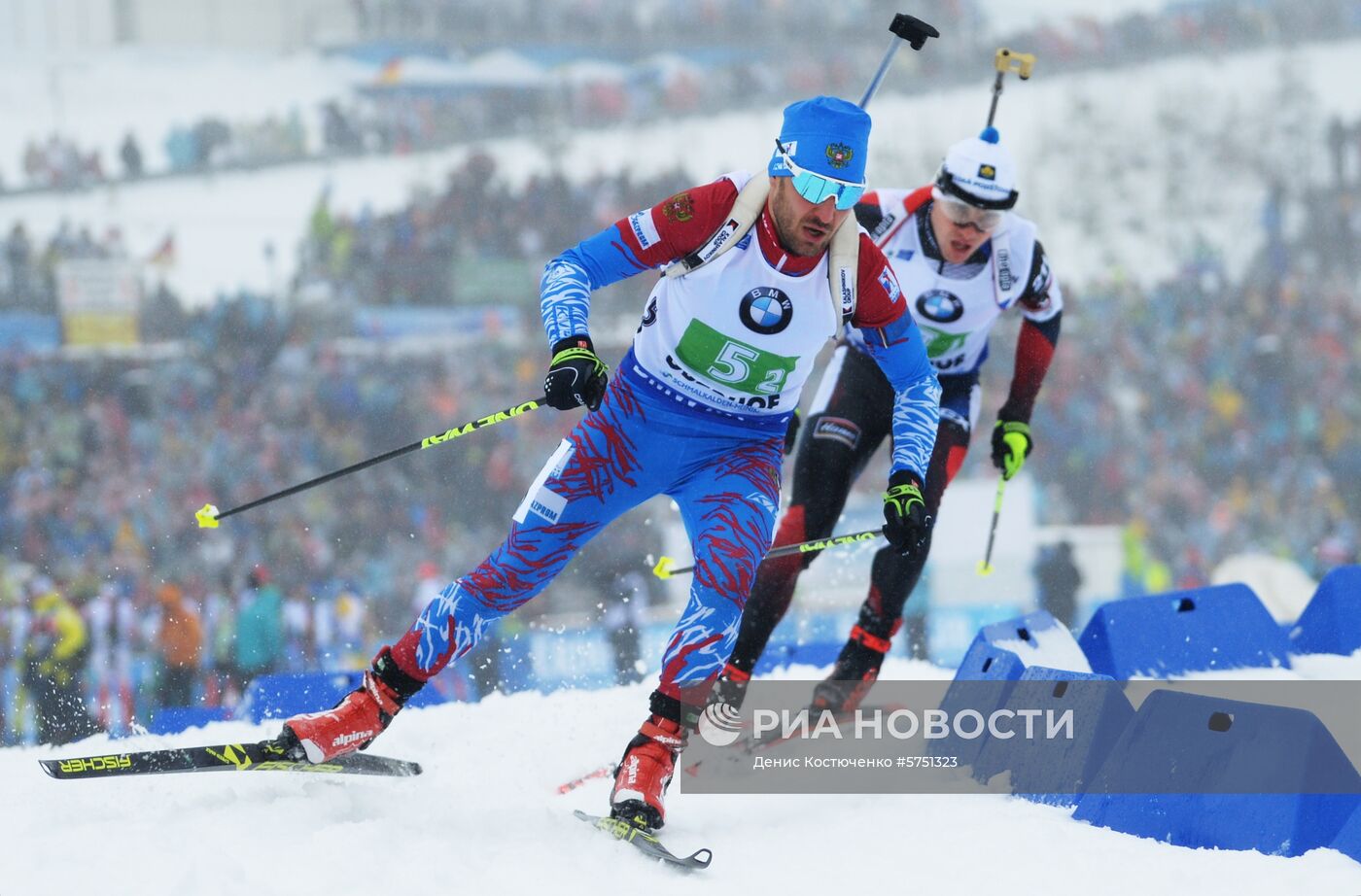 Биатлон. IV этап Кубка мира. Мужчины. Эстафета