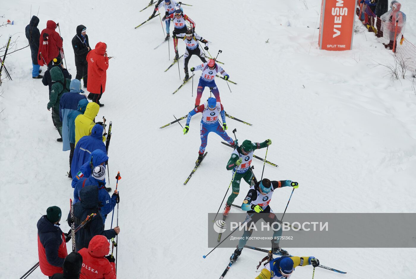 Биатлон. IV этап Кубка мира. Мужчины. Эстафета