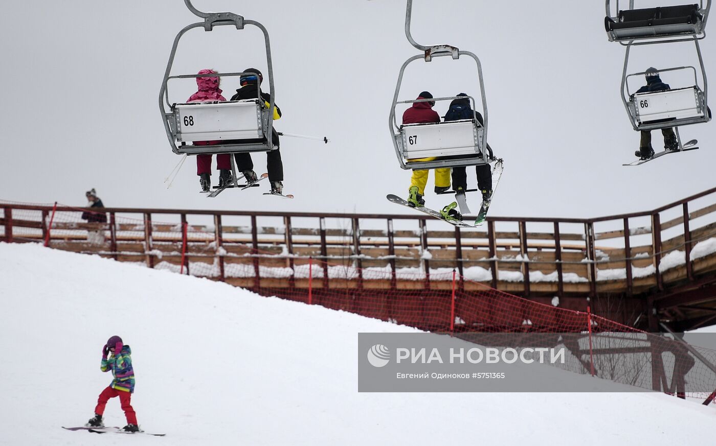 Горнолыжные  курорты Подмосковья   