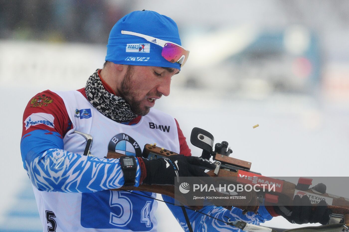 Биатлон. IV этап Кубка мира. Мужчины. Эстафета