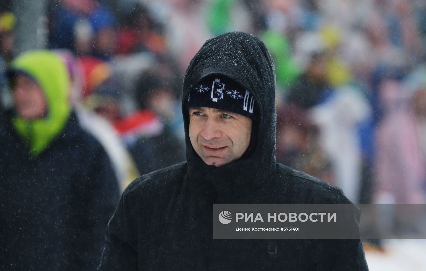 Биатлон. IV этап Кубка мира. Мужчины. Эстафета