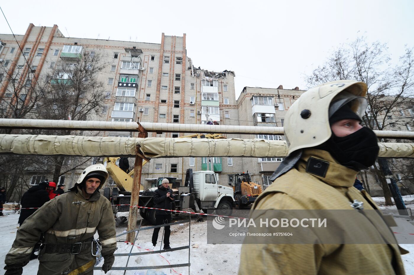 Взрыв бытового газа в жилом дома в Ростовской области