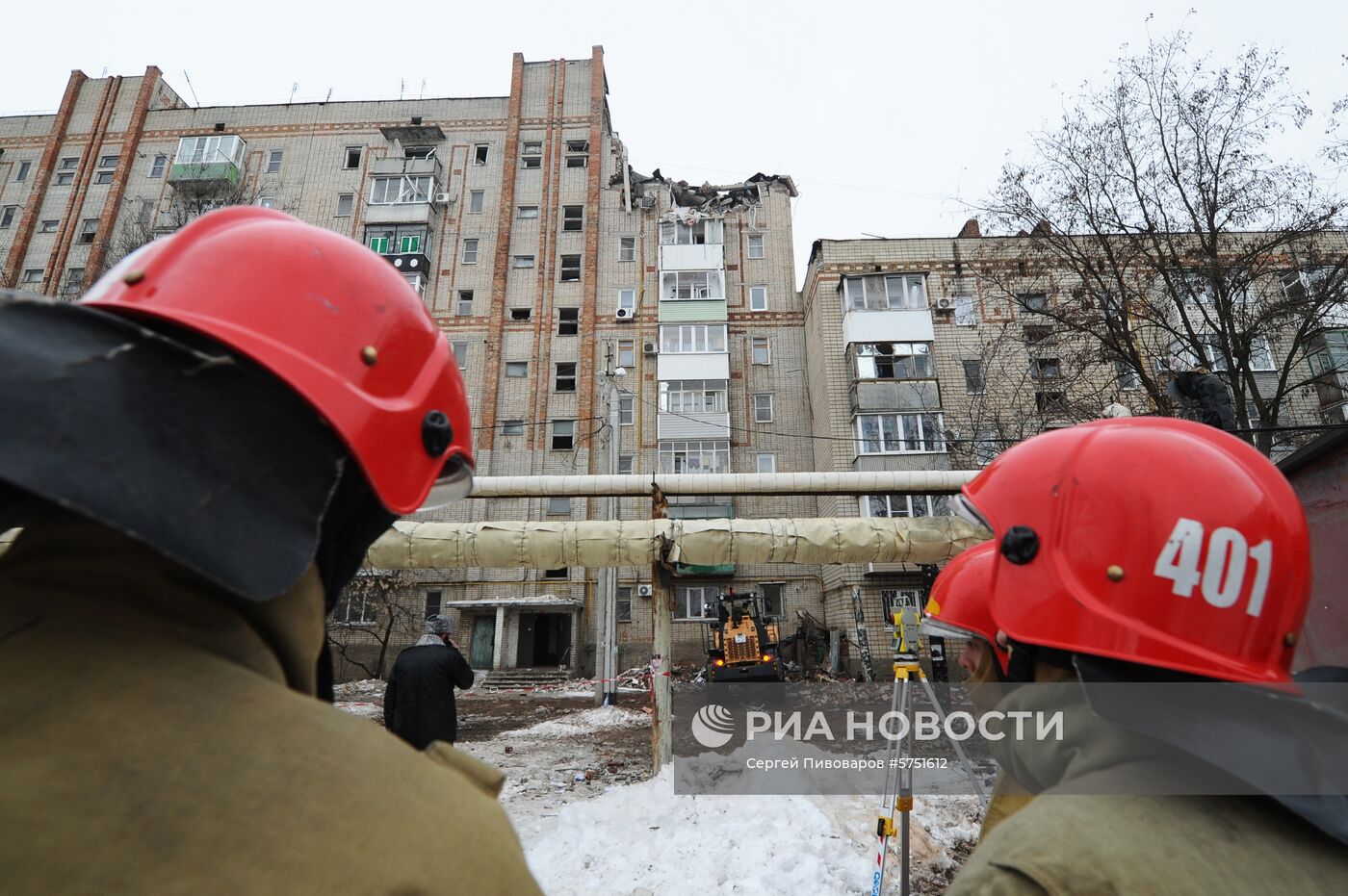 Взрыв бытового газа в жилом дома в Ростовской области