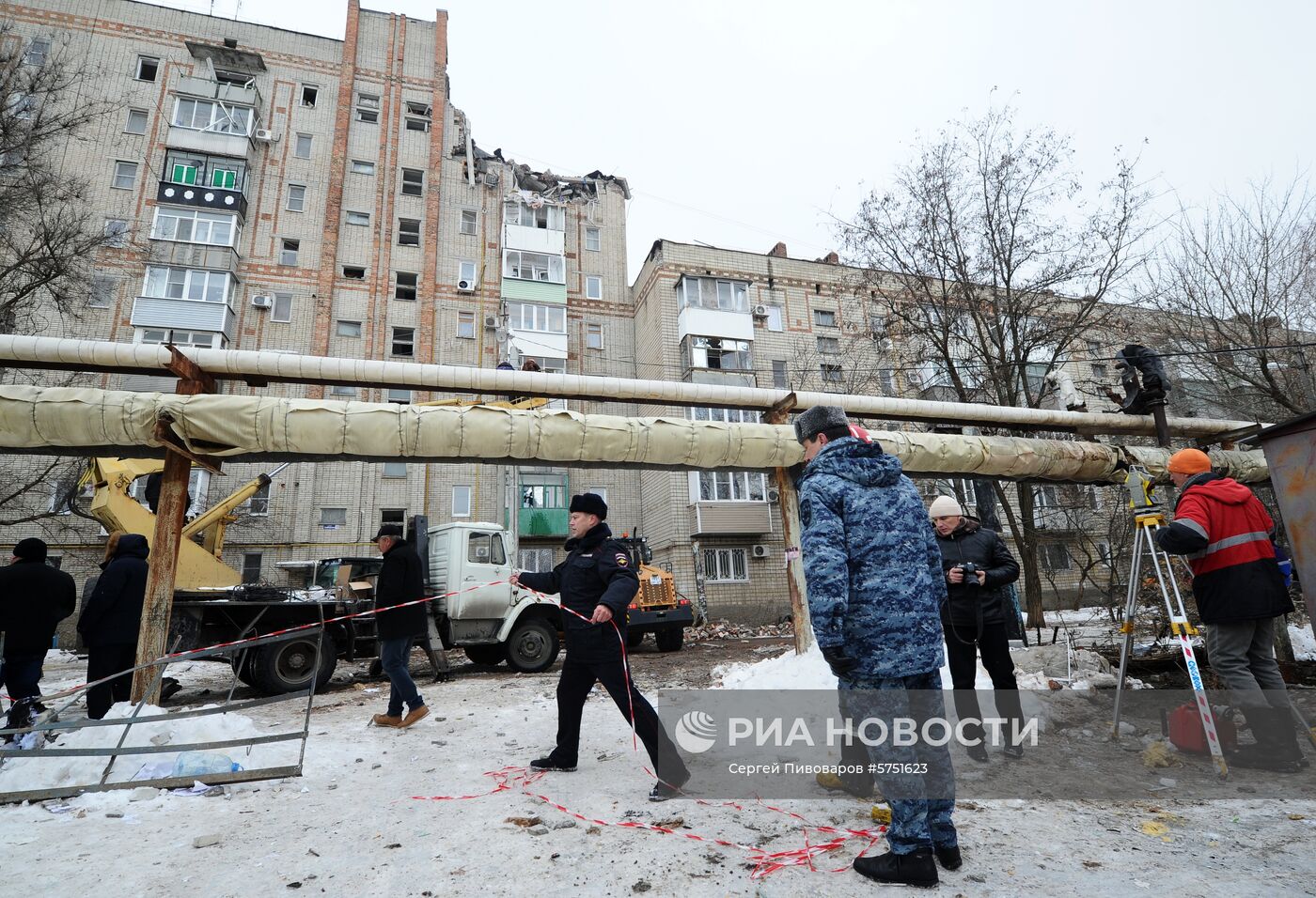 Взрыв бытового газа в жилом дома в Ростовской  области