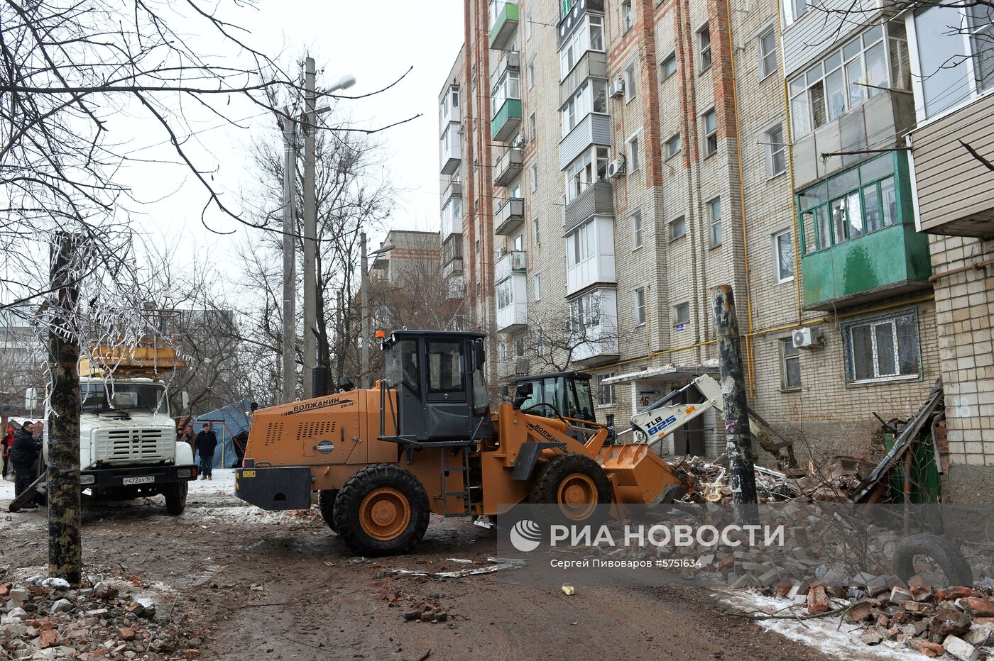 Взрыв бытового газа в жилом дома в Ростовской области
