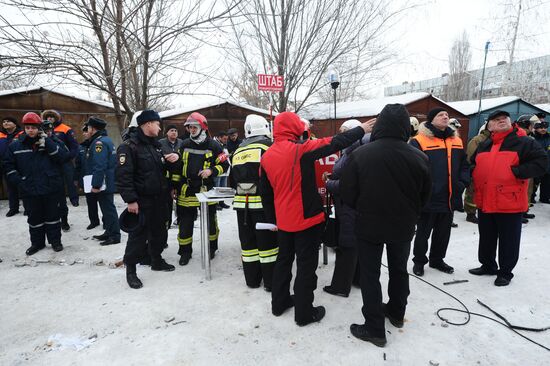 Взрыв бытового газа в жилом дома в Ростовской  области