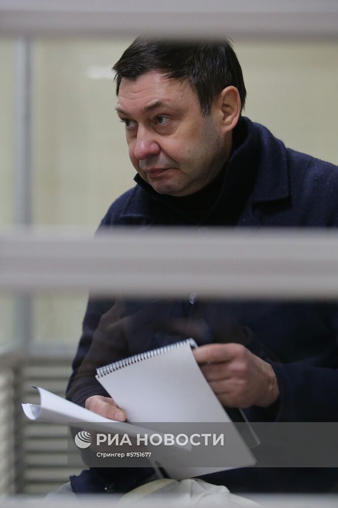 Рассмотрение апелляции на продление ареста журналиста К. Вышинского