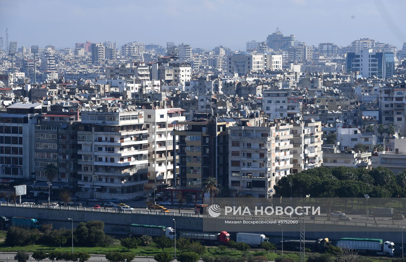 Морской порт Латакия в Сирии