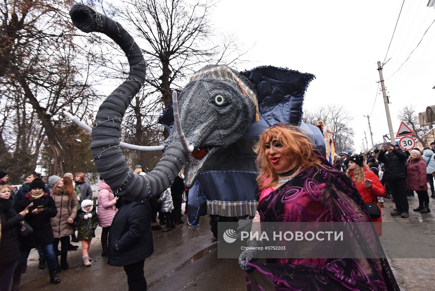 Празднование Старого Нового года на Украине