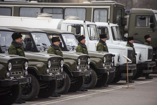 Передача российской военной техники Киргизии